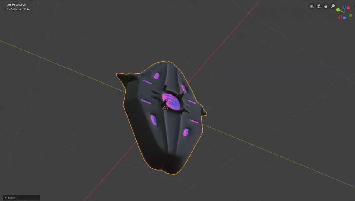 Sci-Fi gadget  Low-poly 3D model
