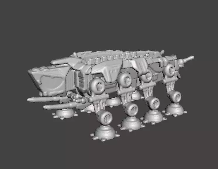 6MM SCALE AT-OT WALKER MINIATURE MODEL FOR SCIFI GAMES EPIC 3D print model