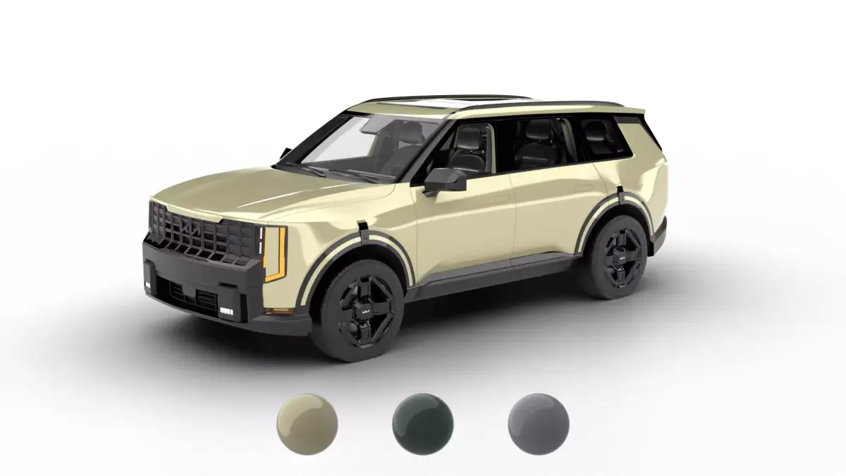 Kia Telluride X-Line SX 2027 3d model 3D model