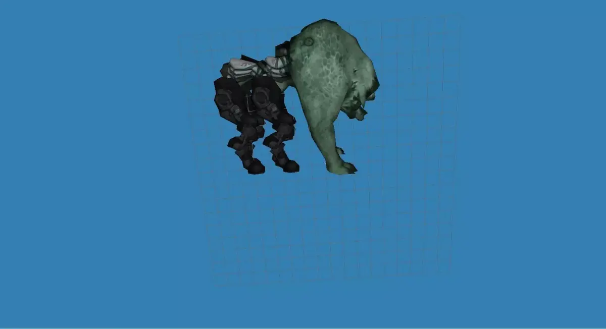 roachx halo character Low-poly 3D model