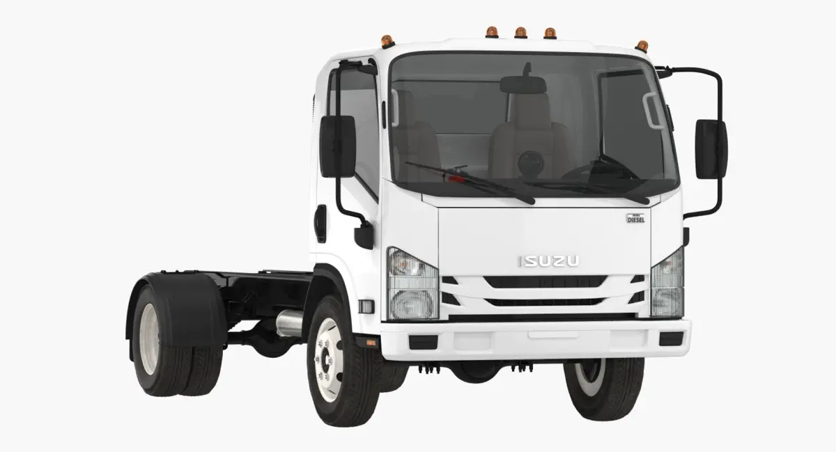 Commercial Truck Isuzu NPR 2018 Simple Interior  purchase 3D model