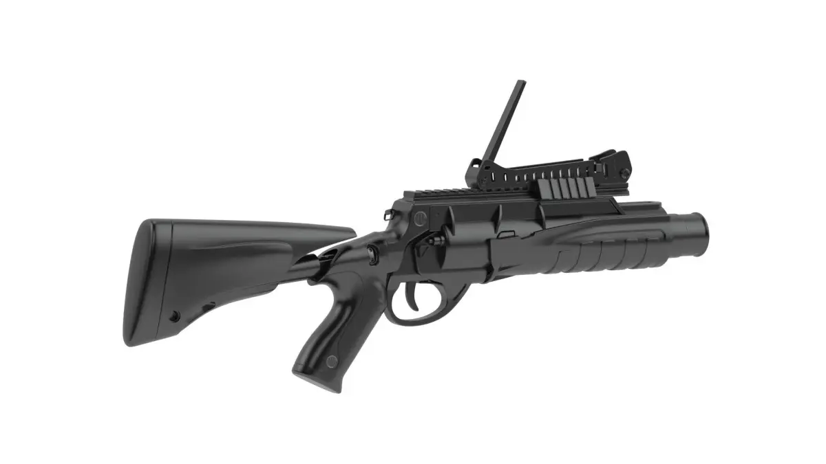 Beretta GLX 160 Grenade Launcher 3D model