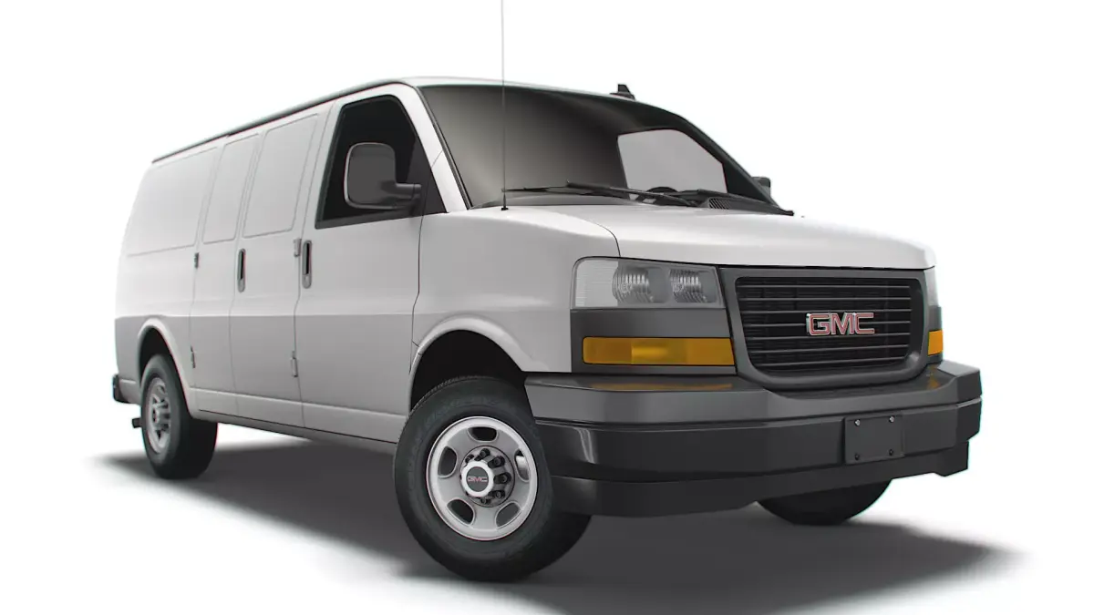 GMC Savana Cargo RWD 2500 Van 2022 3D model