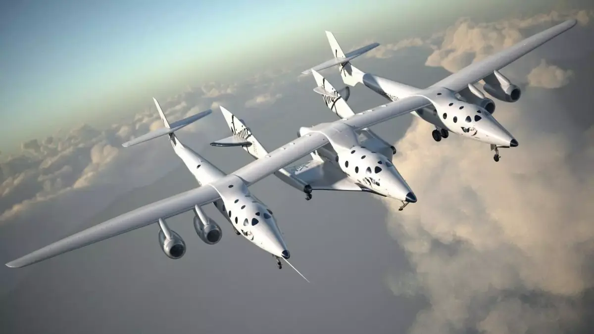 Virgin Galactic Shuttle 3D model