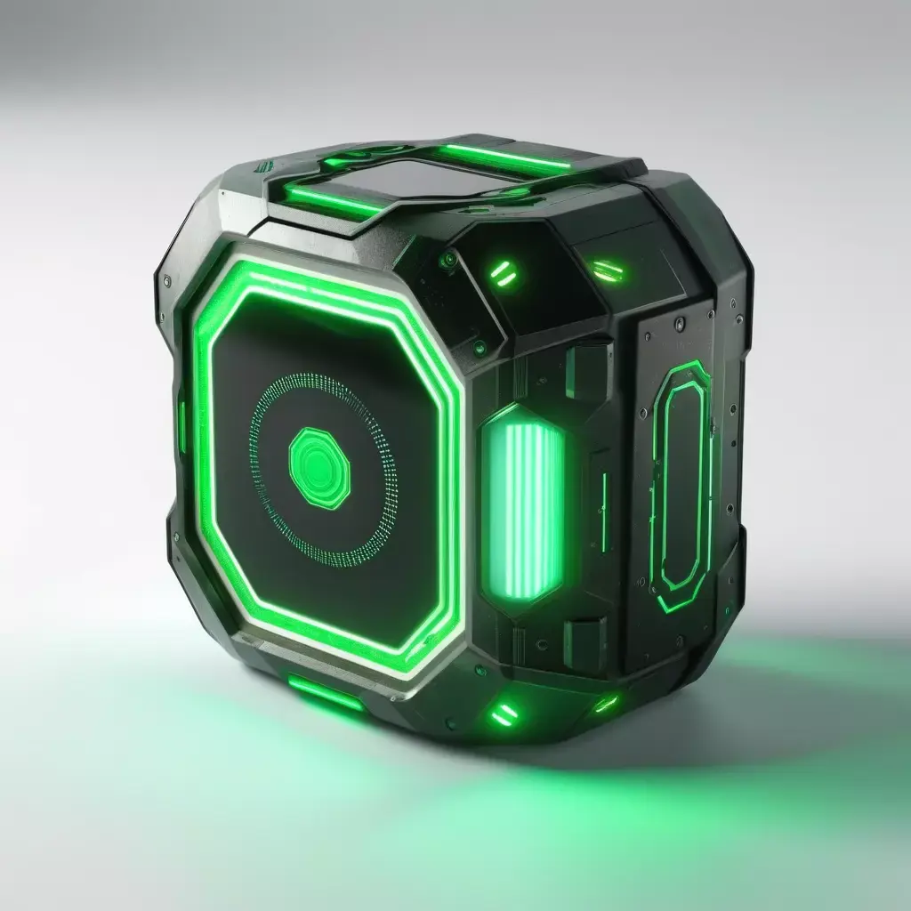 Futuristic Motion Tracker 3D Model 3D model