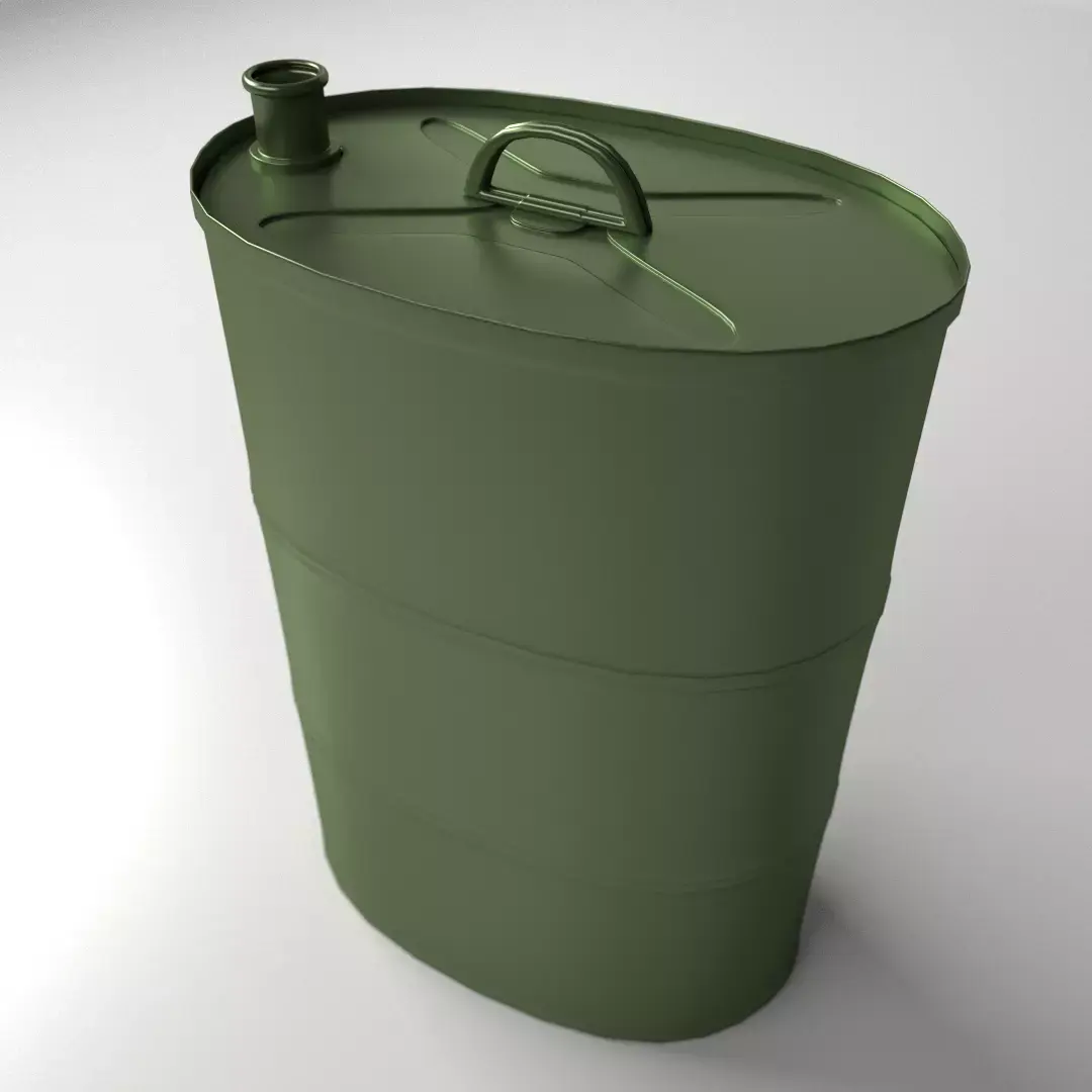 Portable Oil Tank 3D model