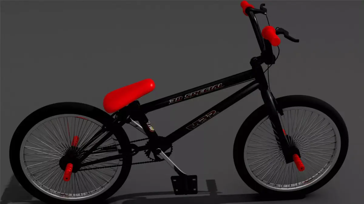 BMX Cycle 3D model purchase