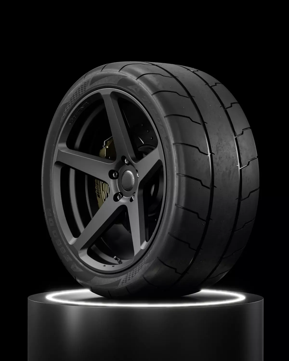 Atturo AZ850DR Tire 3D model