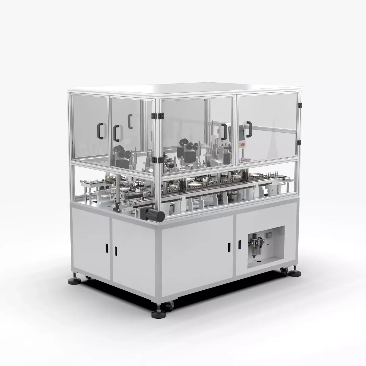Automatic Pressure Sensitive Ring Machine 3D model