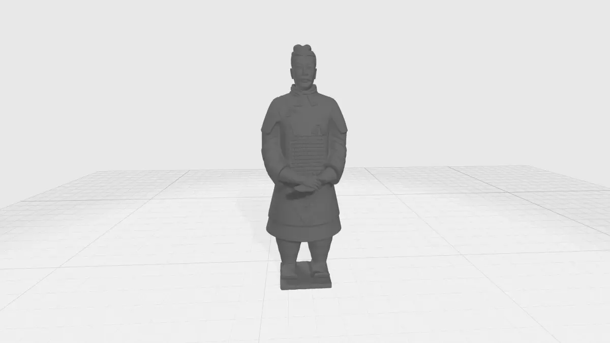 Terracotta Warriors General 3D Model 3D print model purchase