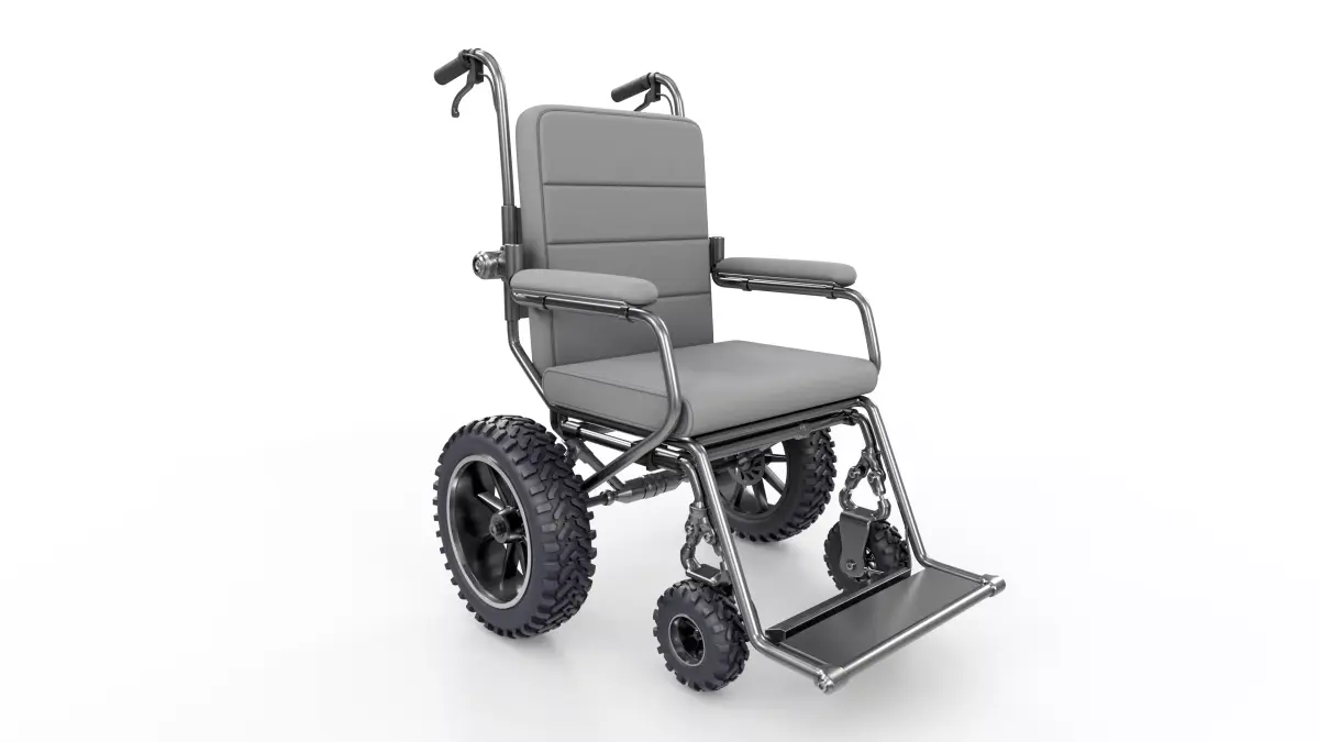 Off road Wheelchair 3D model purchase