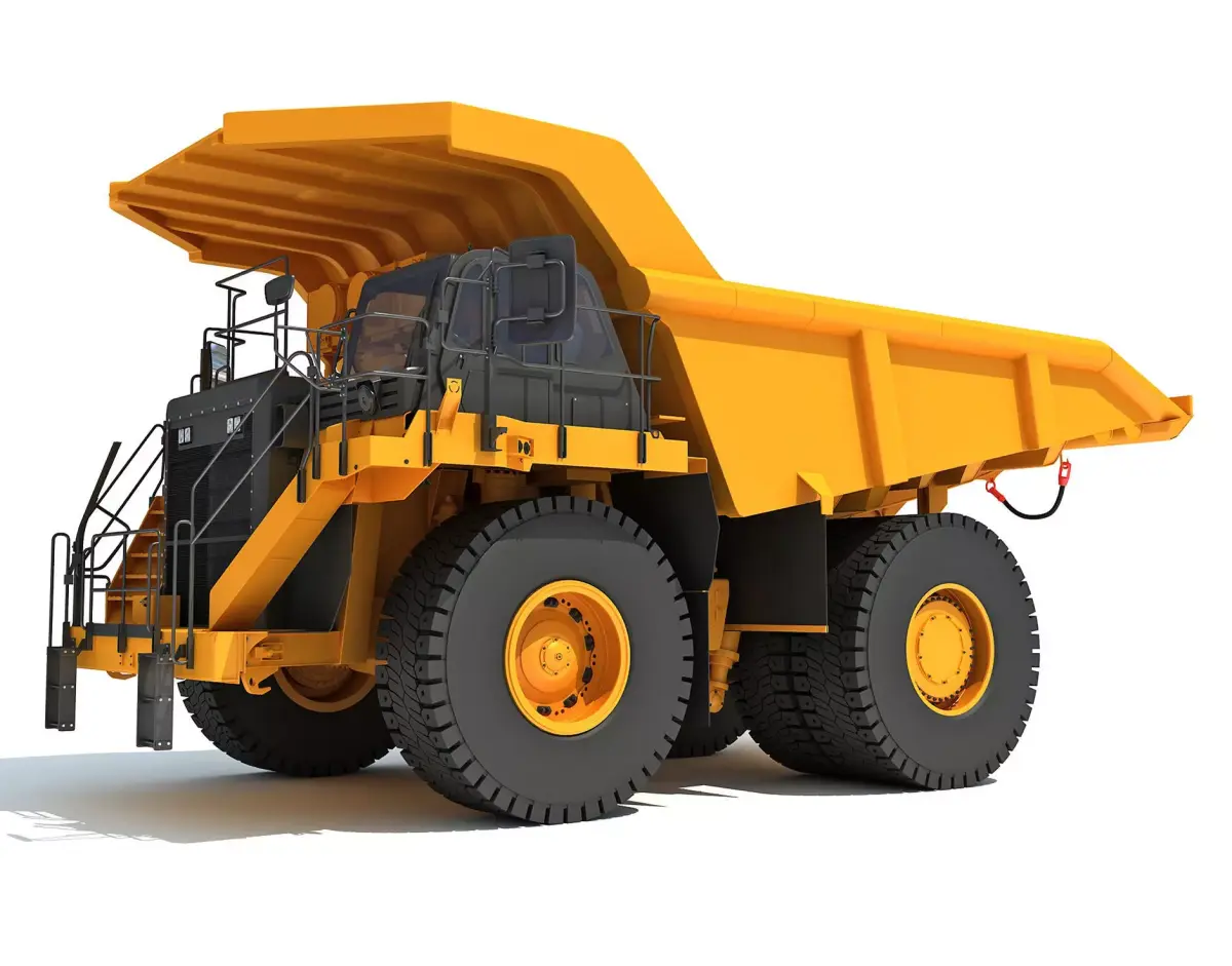 Off Highway Mining Dump Truck 3D model