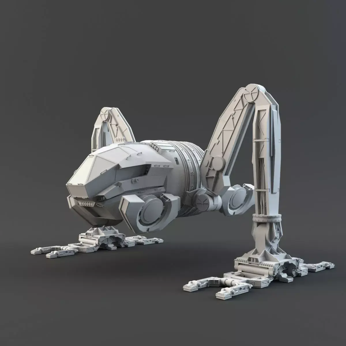 Moon Tug 3D model