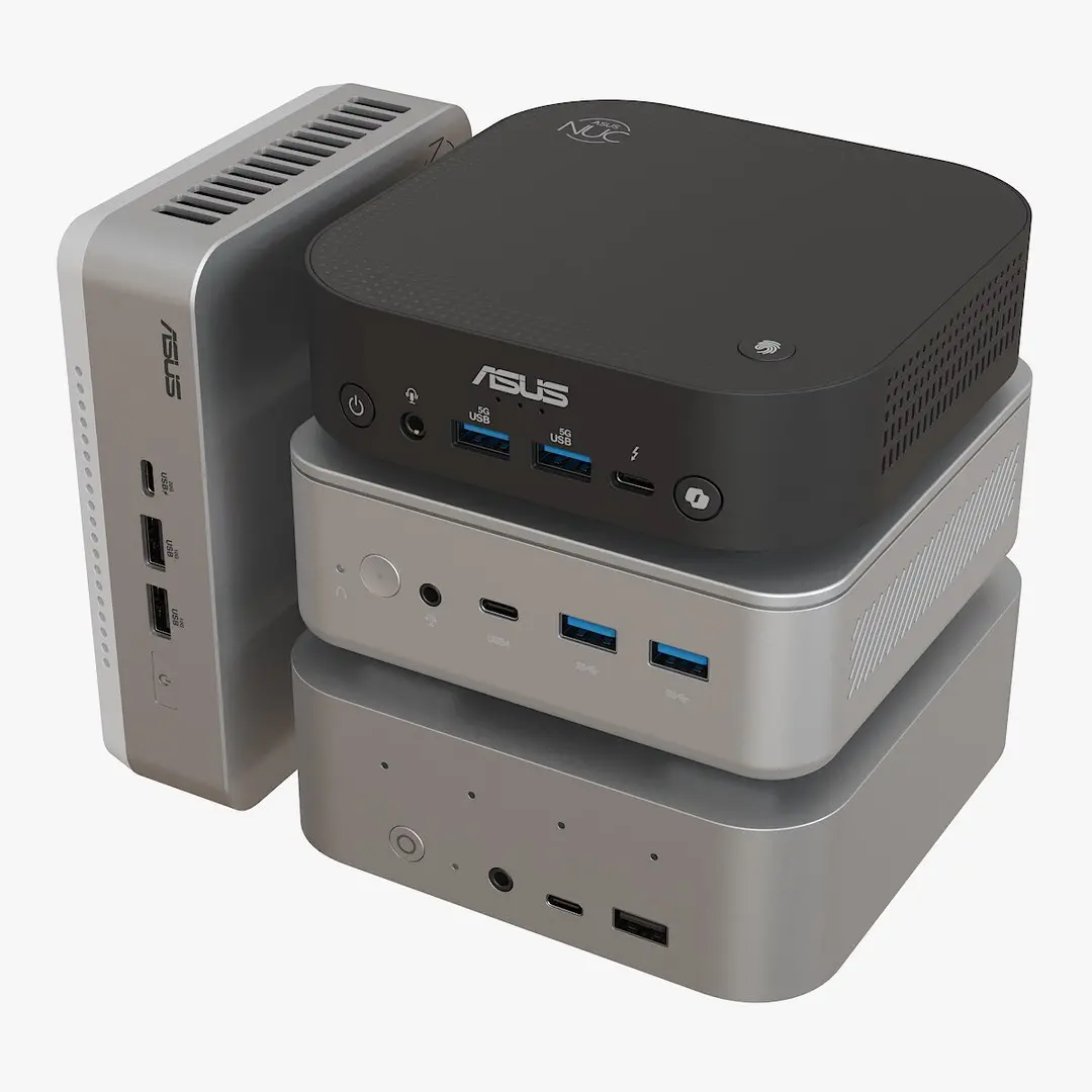 4 Mini PC Collection 2 3D model