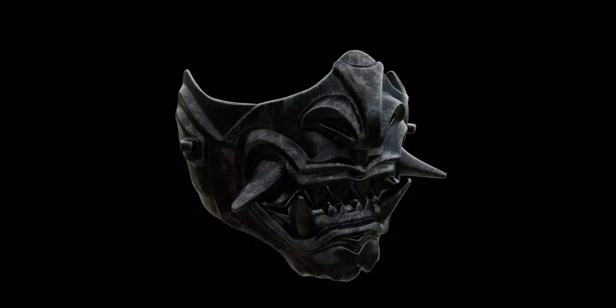 Oni Mask 3D model