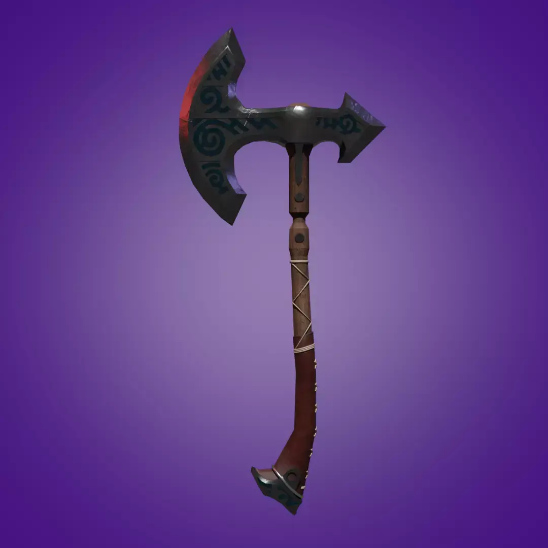 GAMEAREADY ASSET - Medieval Axe PBR Low-poly 3D model Low-poly 3D model