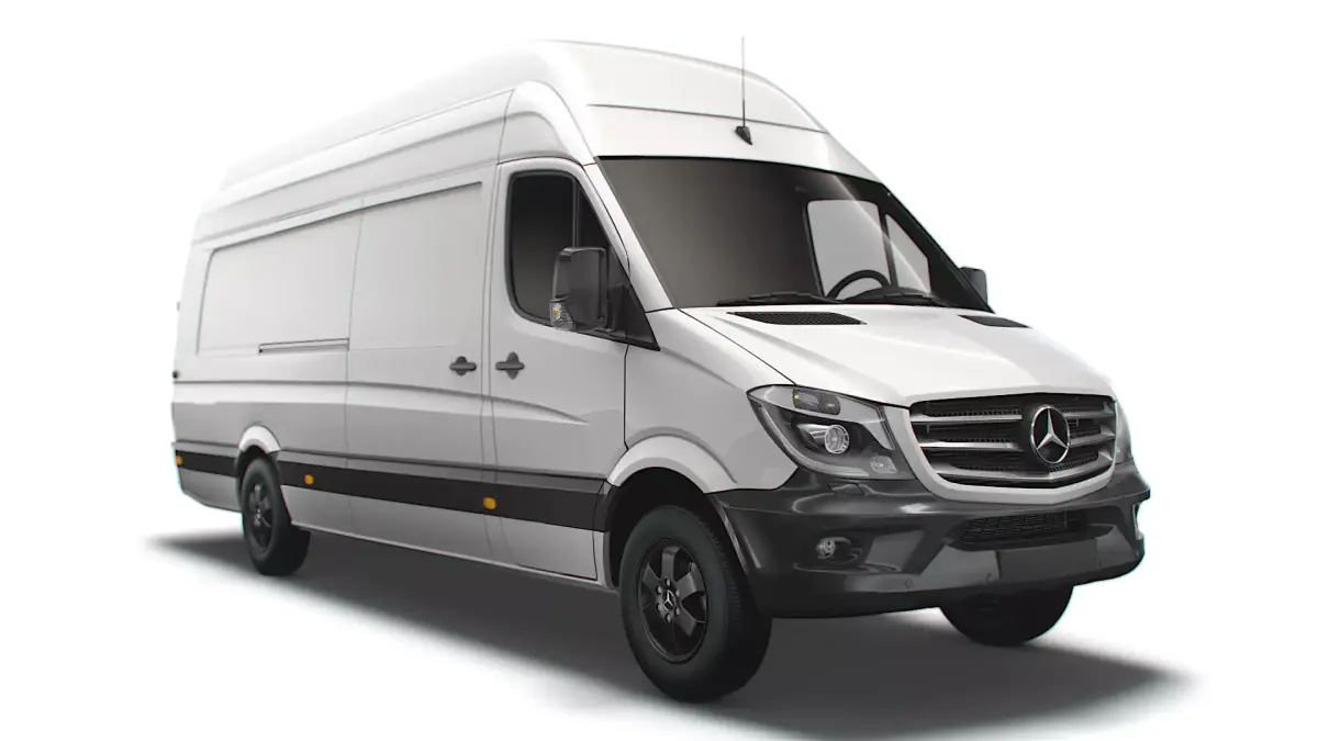 Mercedes Sprinter Cargo Van L4H3 2018 3D model