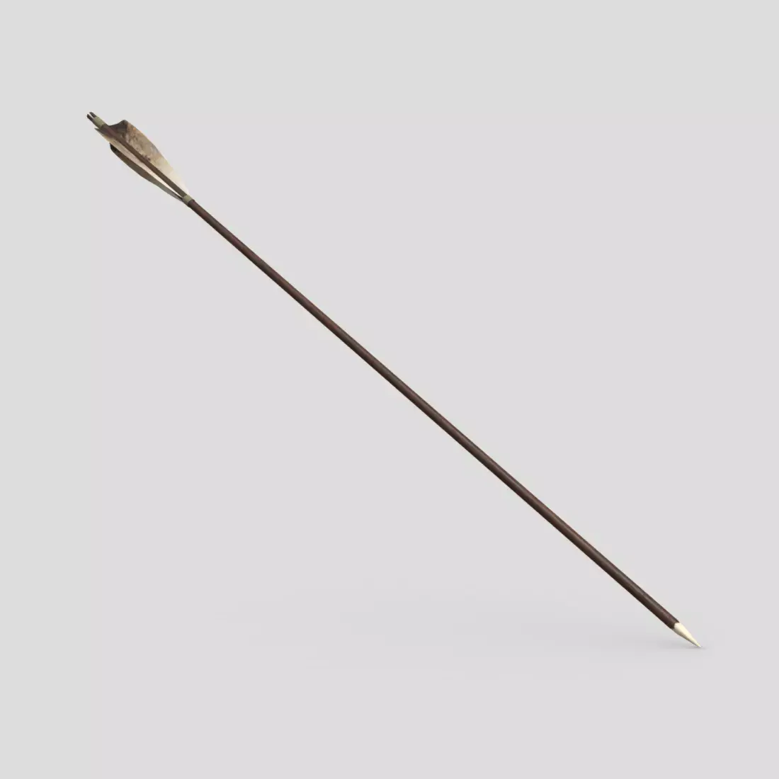 CC0 - Wooden Arrow Free low-poly 3D model