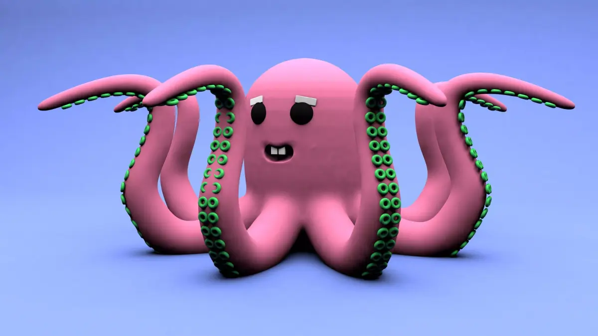 Pulpo Free 3D model