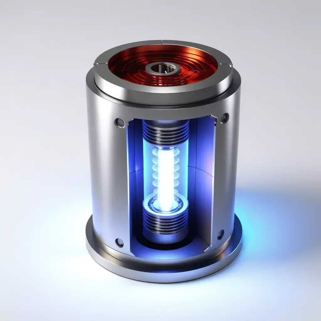 Futuristic Energy Core Reactor 3D model