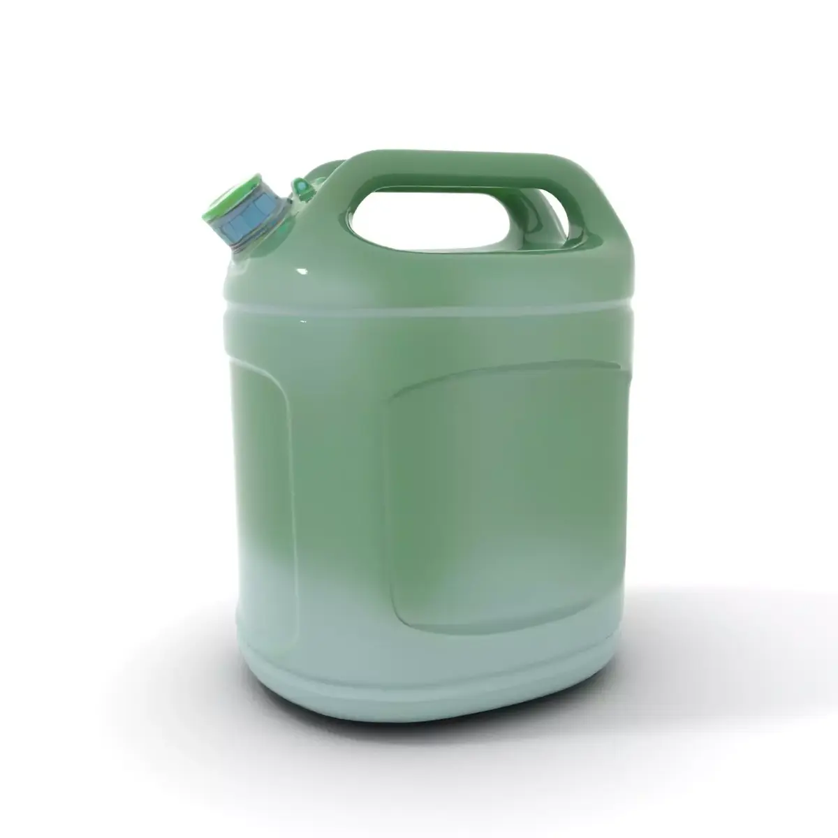 Olive Green Container model pack Low-poly 3D model