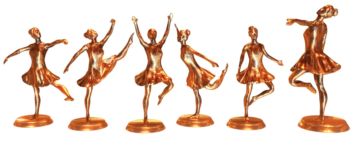Dance decorative sculpture 3D print model purchase