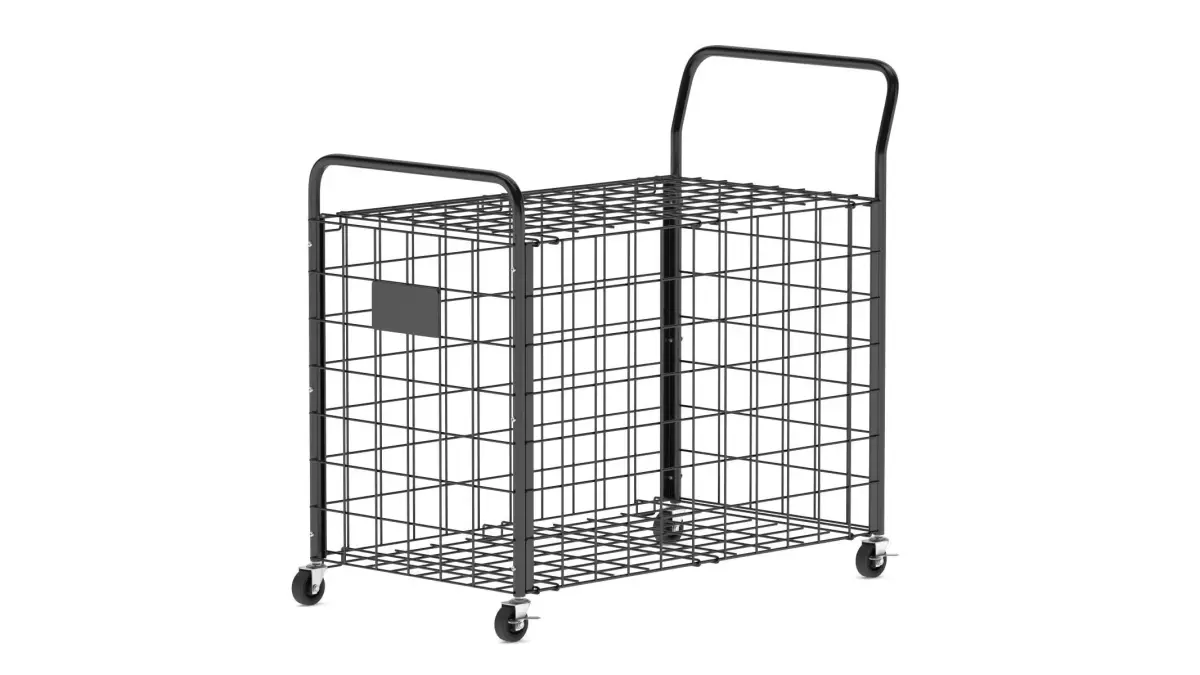 Handball Portable Ball Cage Trolley 3D model