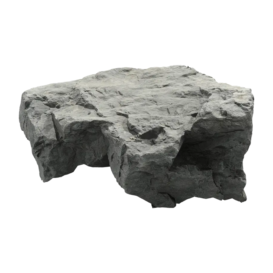  Cool Toned Jagged Large Rock Boulder Model  purchase