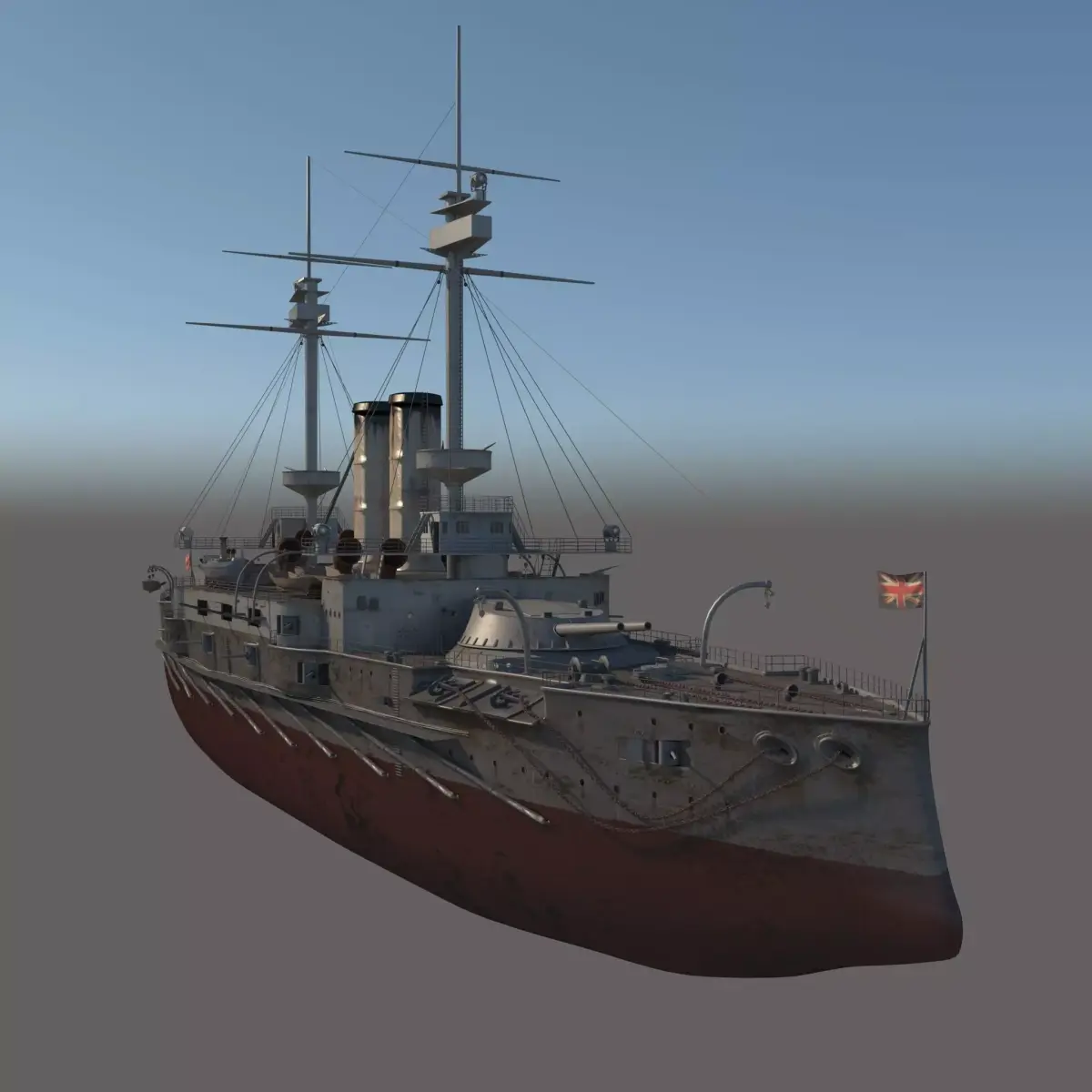 HMS OCEAN 3D model