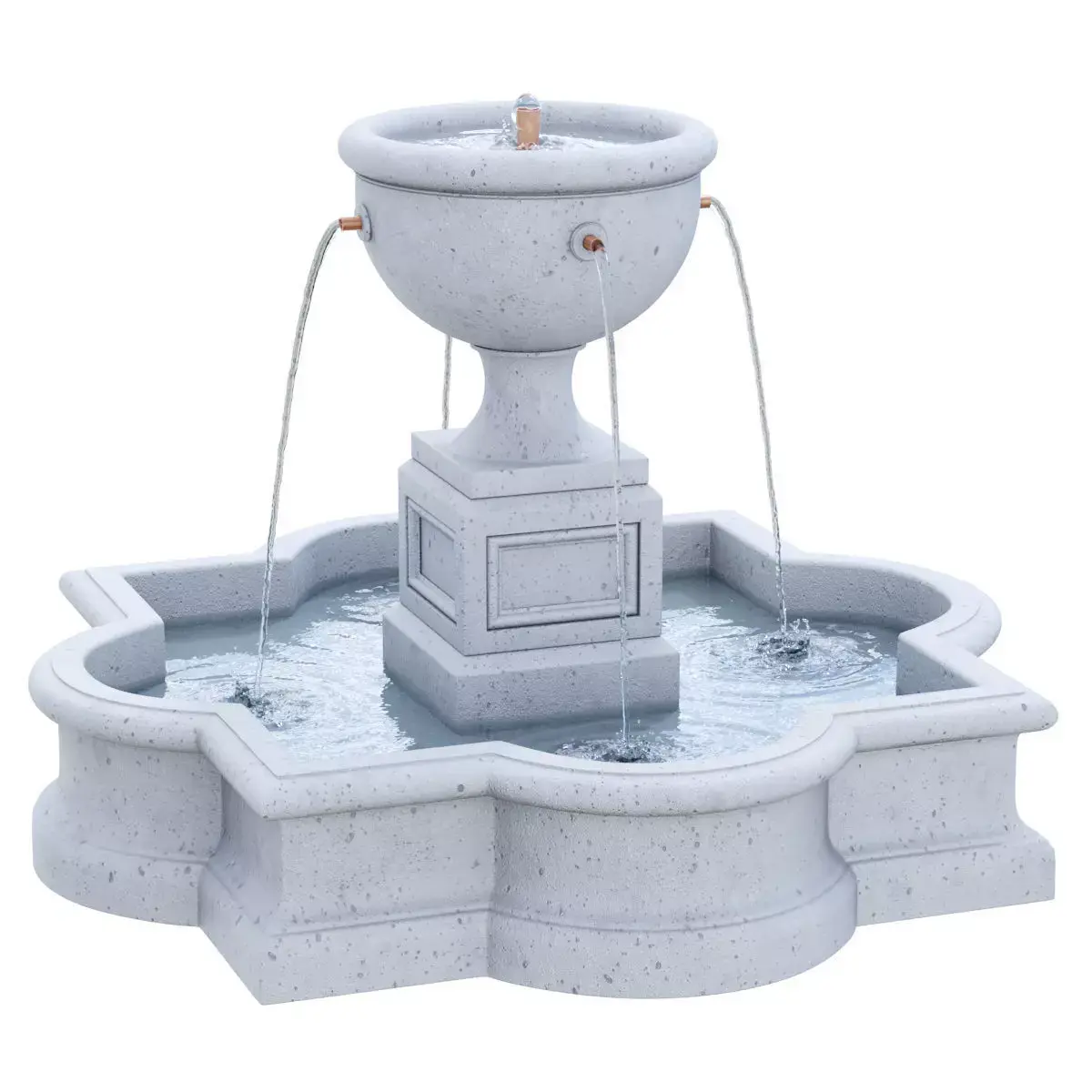 Campania - Navonna Fountain 3D model