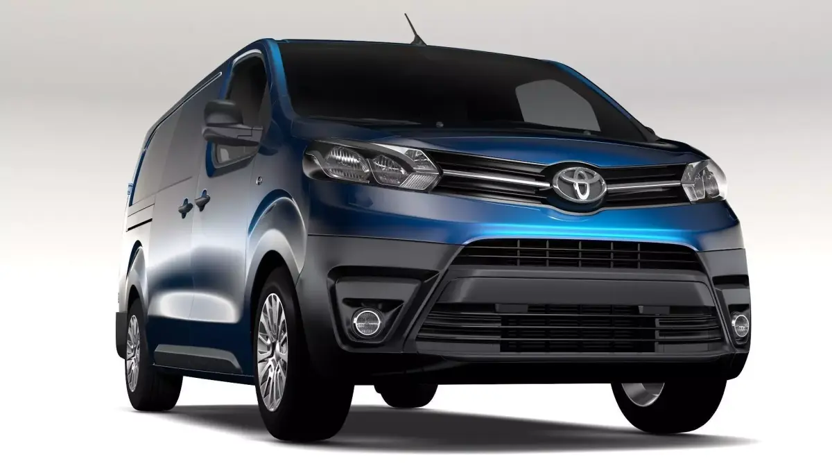 Toyota ProAce Van L3 2017 3D model
