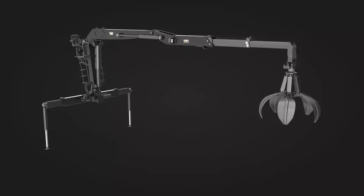 Grab Crane 3D model