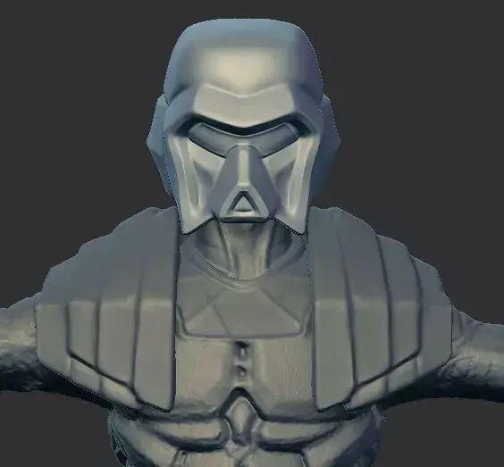 Vader Twin Male Scan for Toys 3D print model
