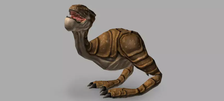 MEGALONOPS GAME READY ANIMATED MODEL Low-poly 3D model