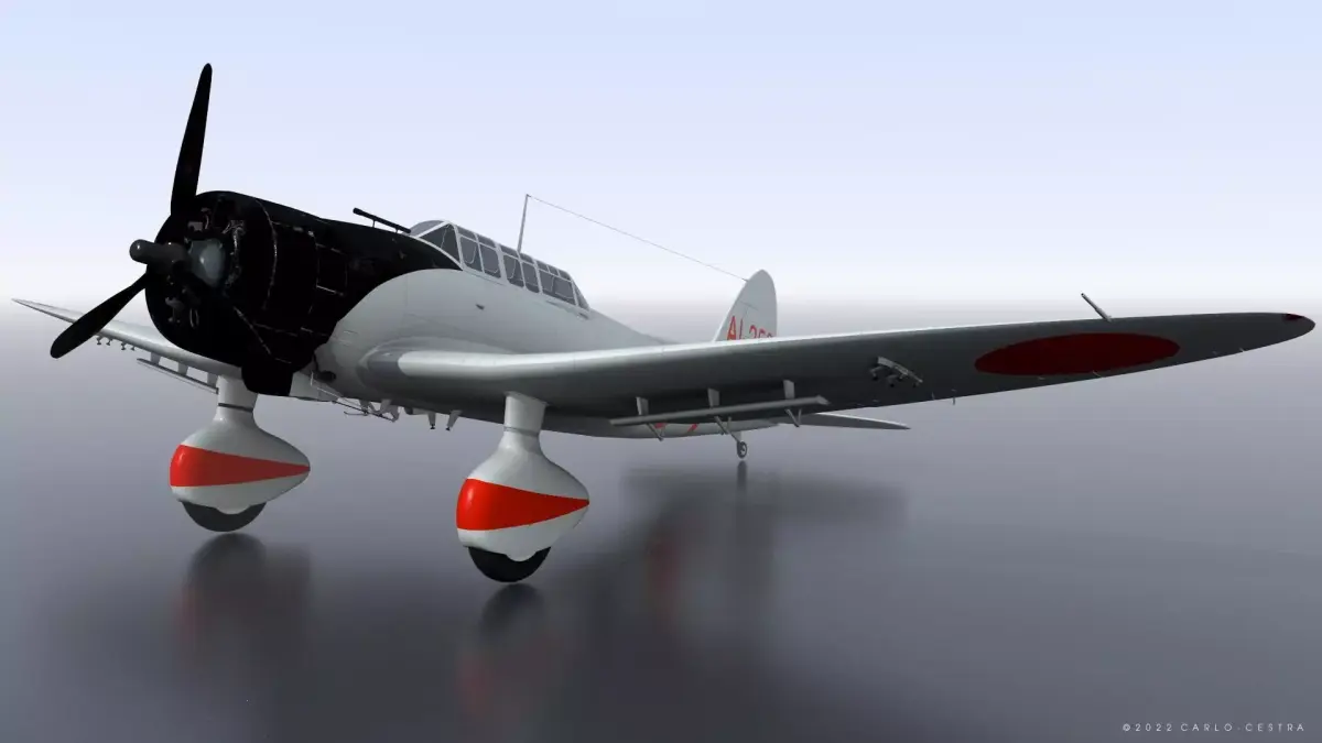 D3A1 - not rigged Low-poly 3D model