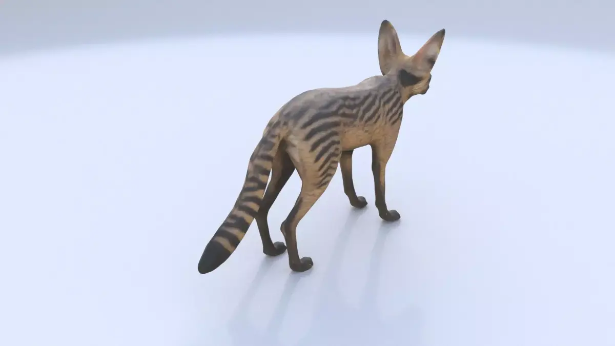 Aardwolf 3D model