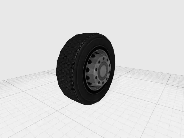 Wheels for all my models Free low-poly 3D model