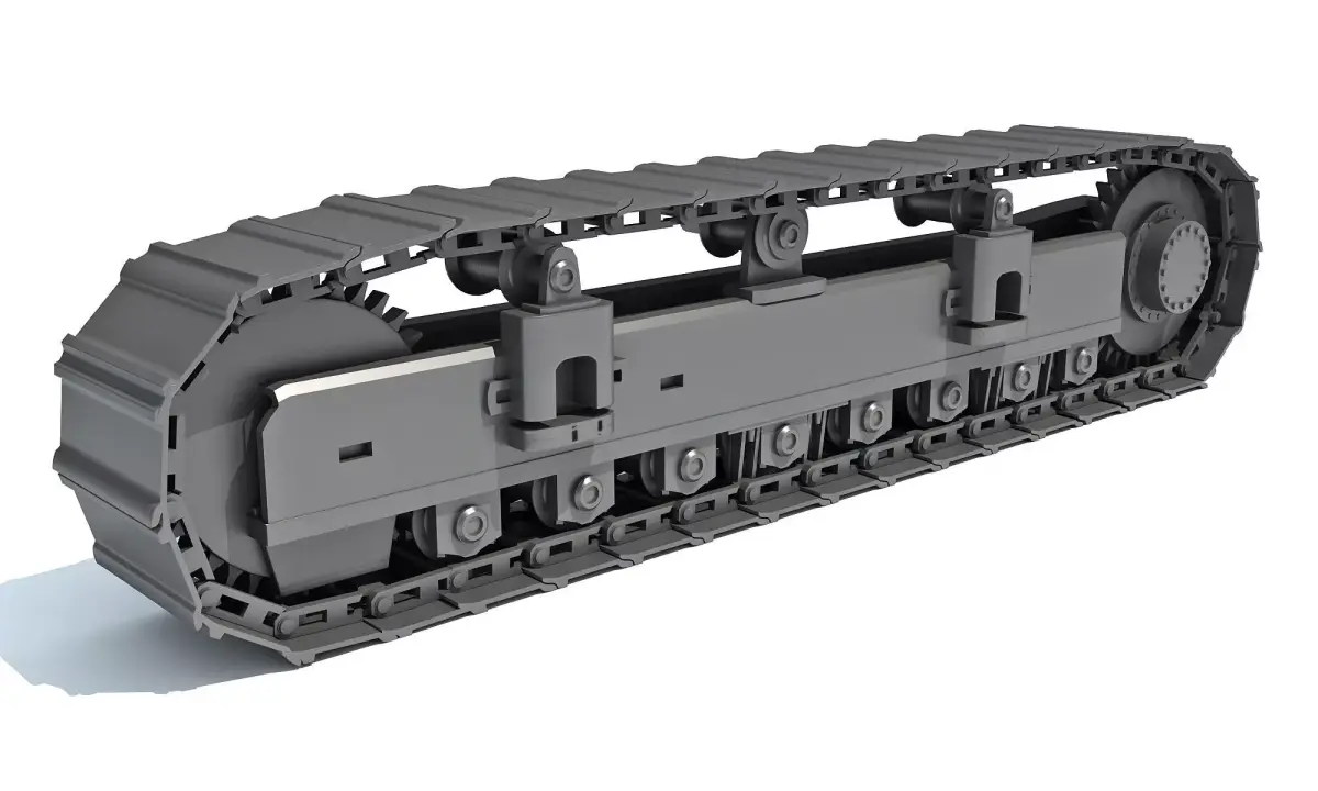 Track kit V4 3D model