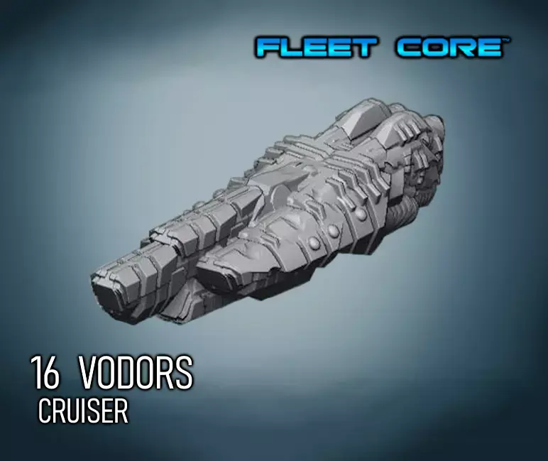 FLEET CORE - 16 VODORS CRUISER 3D print model