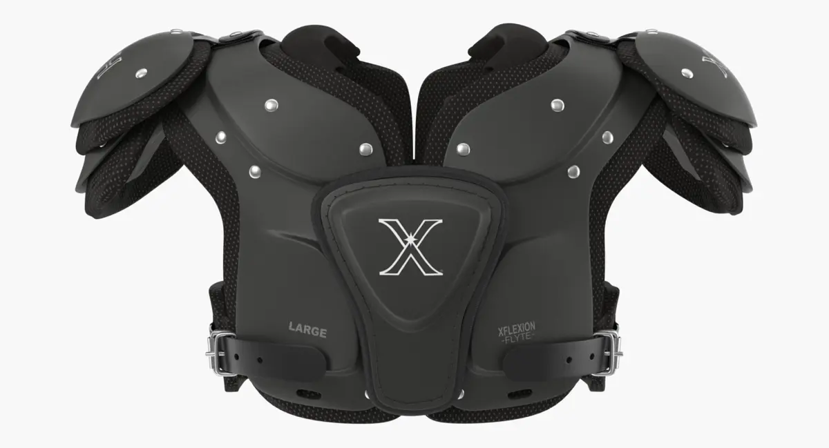 Xenith Flyte Youth Football Shoulder Pads Black 3D model