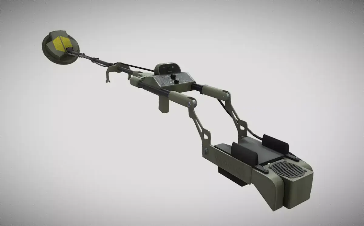 Mine Sweeper - AN PSS-14 Low-poly 3D model