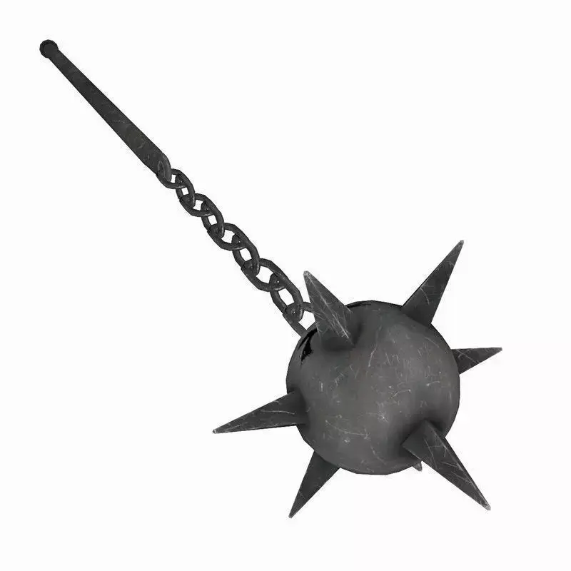 English flail mace 3D model