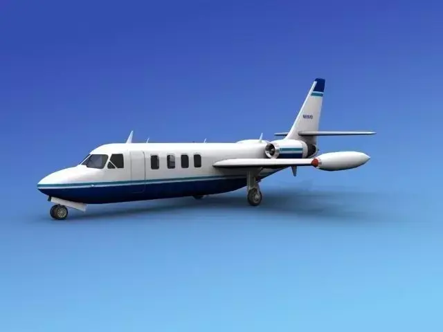 IAI Westwind I 3D model shop