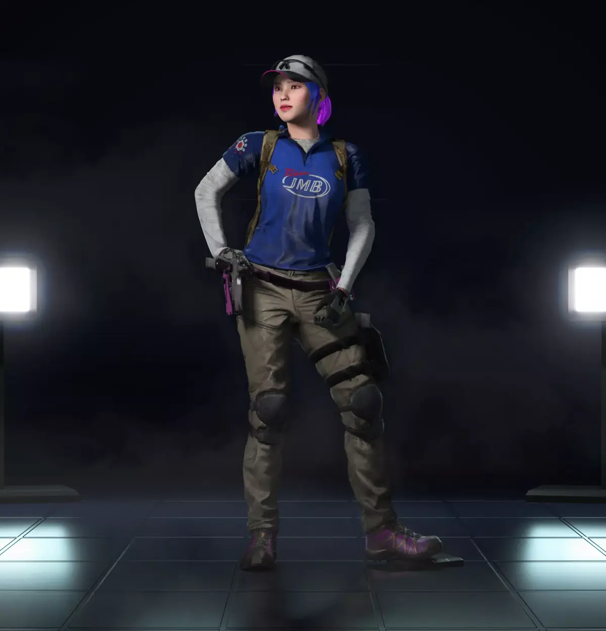 Kimiko Nomura from World War Z Free 3D Model Free low-poly 3D model