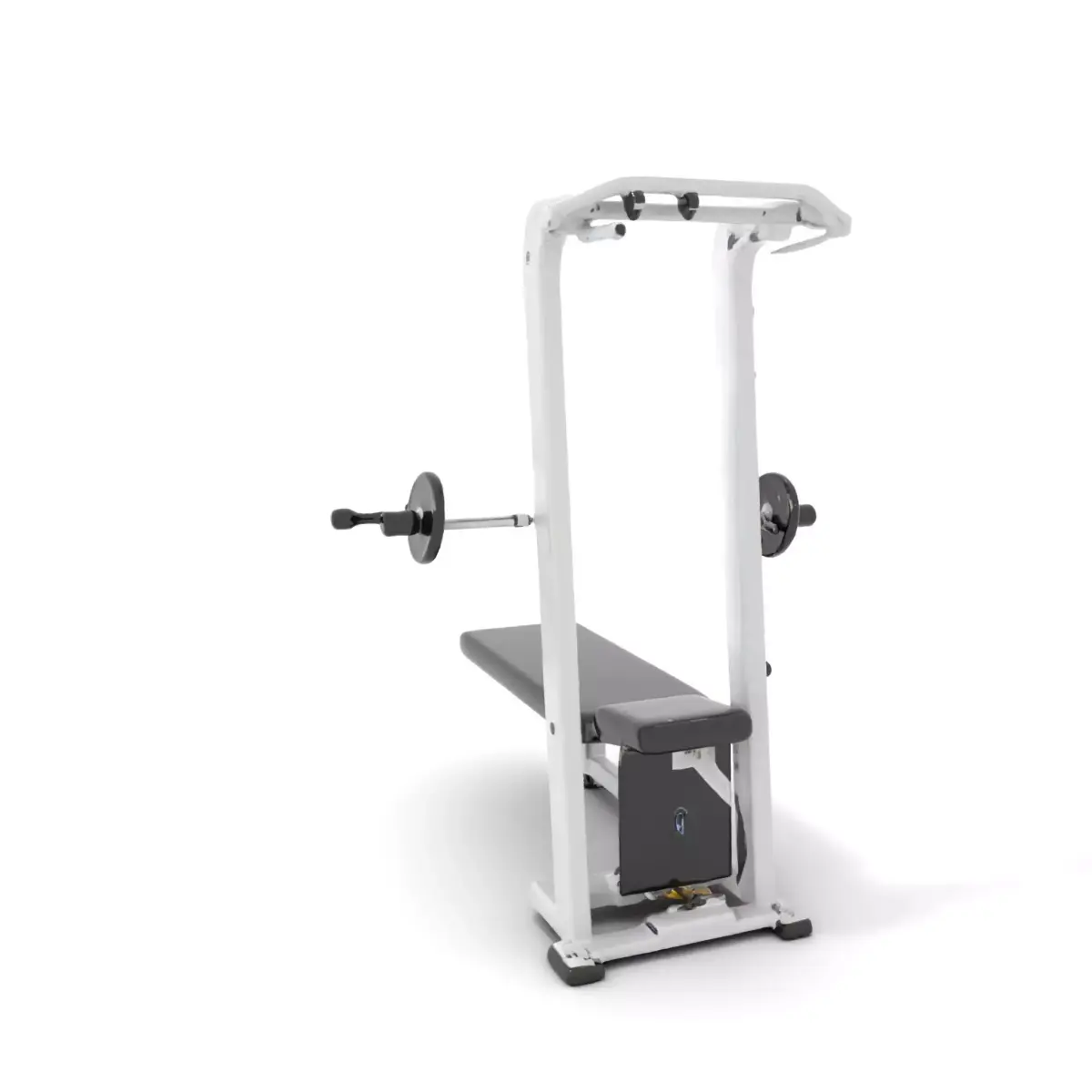 White Gym Equipment model pack Low-poly 3D model