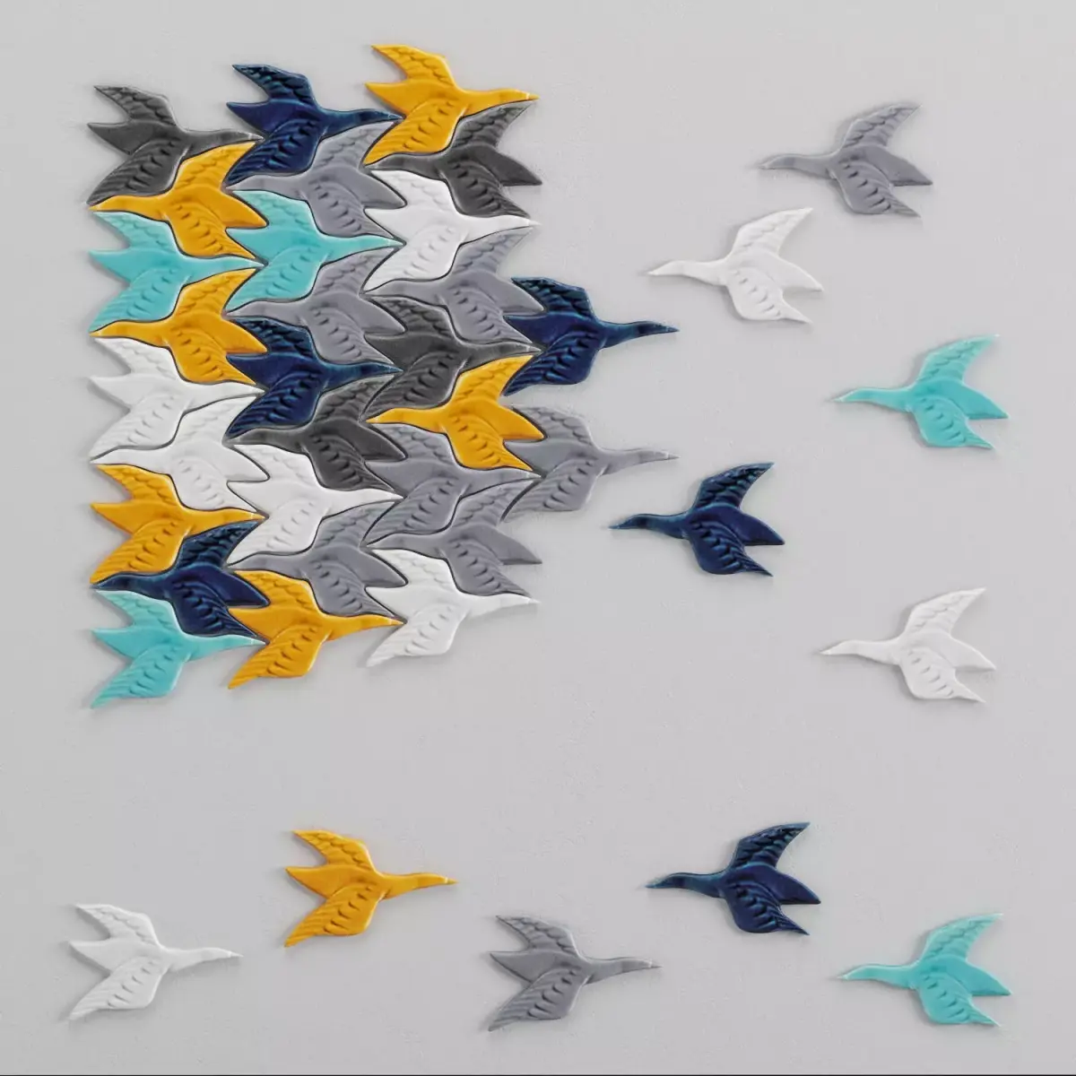 Penta  Tile Bird 3D model
