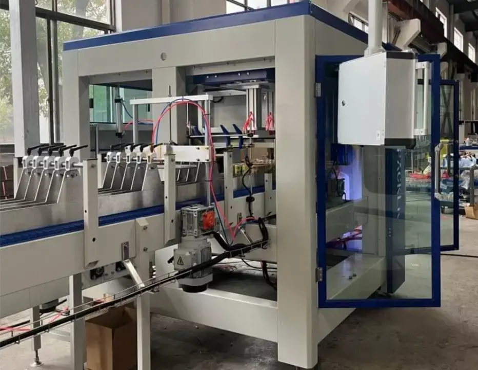 Robotic Grab Type Carton Packing Machine for Bottles and Cans 3D model