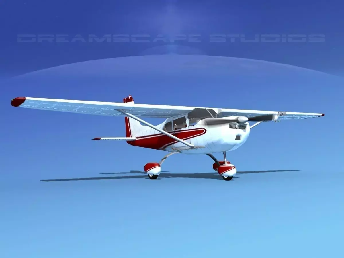 Cessna 175 Skylark V09 3D model