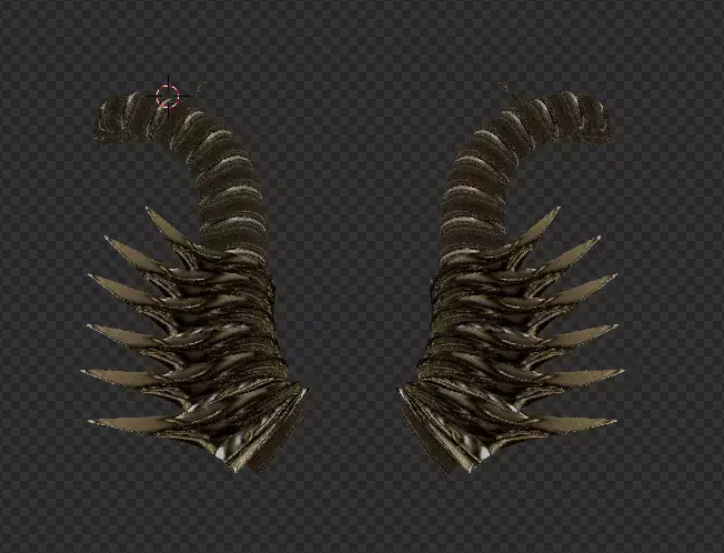 Demon Horns  3D model