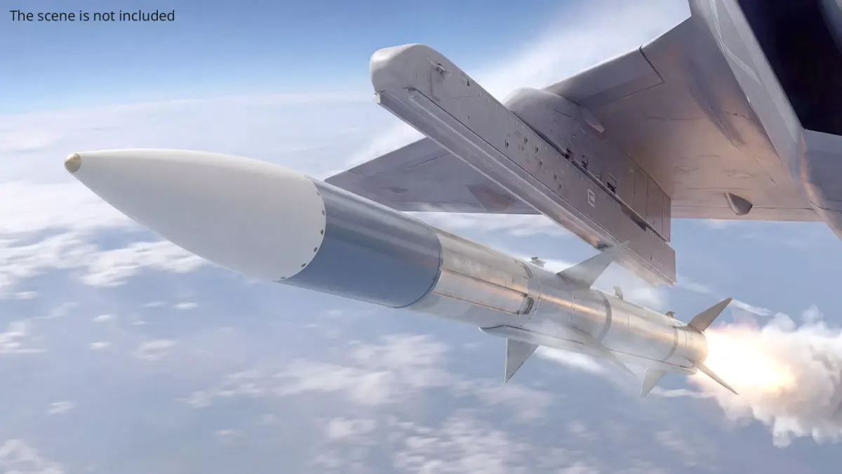 Active Radar Air Missile 3D model